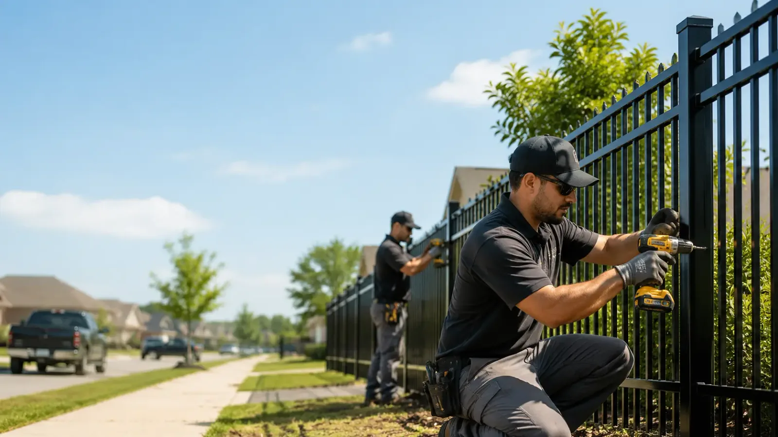 Metal Fence Installation in Coldwater, MS